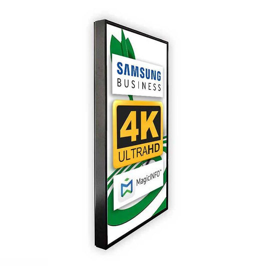 Digitaal informatie bord product foto