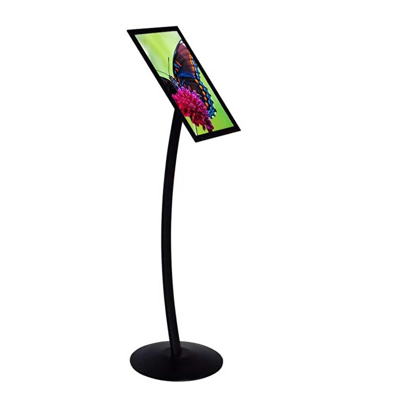 Menubord Zwart Modern A4