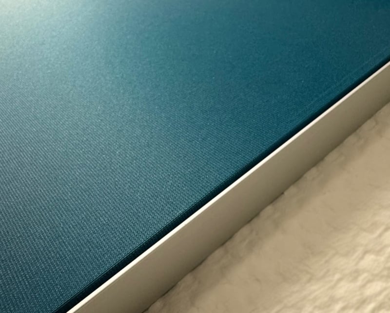 Verwisselbaar textielframe