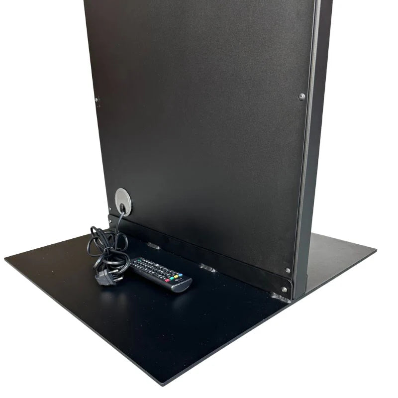 Vrijstaande Digitale Zuil 43" – LG 4K IPS Display (Zwart)