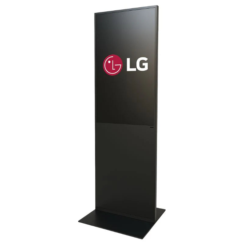 Vrijstaande Digitale Zuil 43" – LG 4K IPS Display (Zwart)